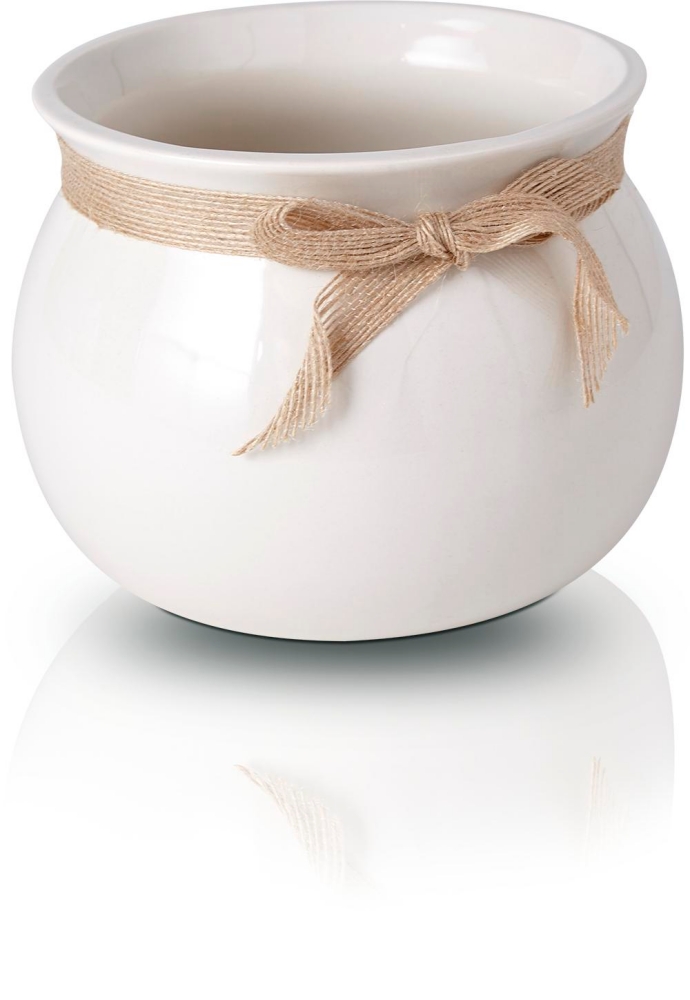 02.505.14 | doniczka - kremowa  Ceramic ...